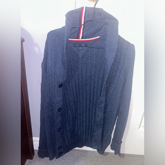 🫐 TOMMY HILFIGER Cardigan - Picture 2 of 3